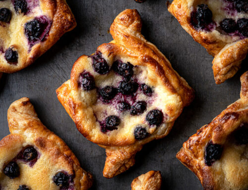 Saskatoon Mascarpone Danish